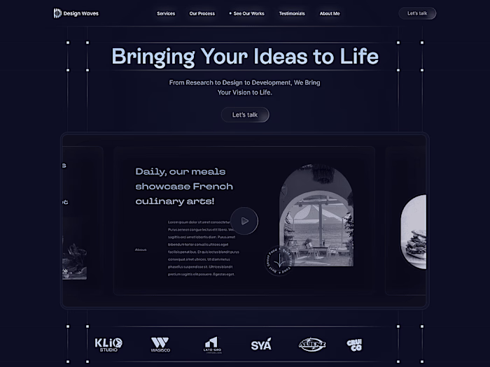 Designwaves Agency Website