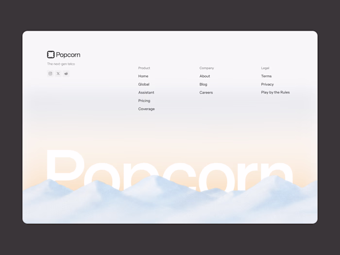 A quick look at Popcorn's