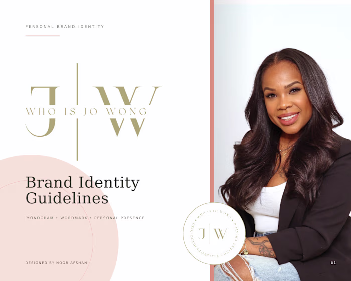 Jo Wong Personal Brand Identity
