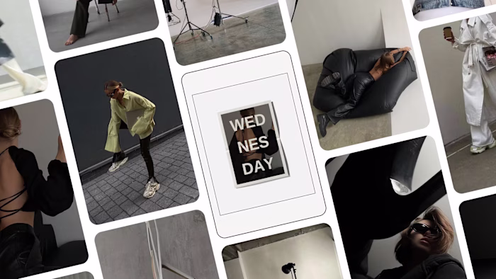WEDNESDAY: Minimalist Showit Web Template Design