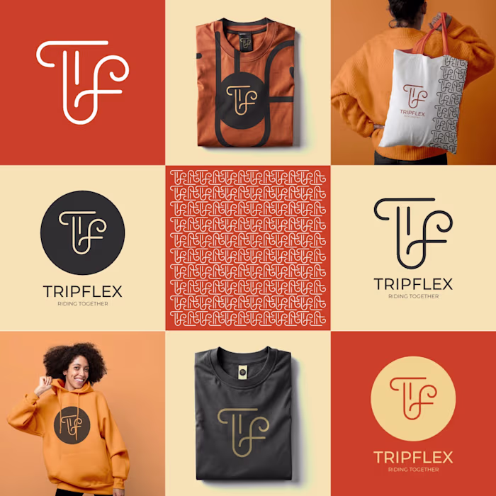 Tripflex Car Company Logo