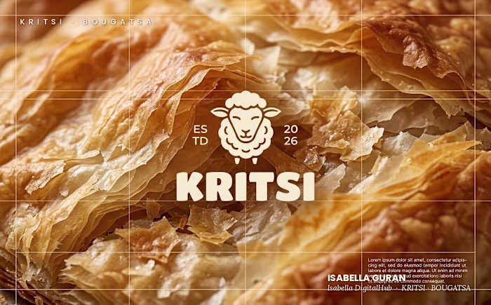 Zero Bakers. Zero Photographers. Kritsi Brand Identity