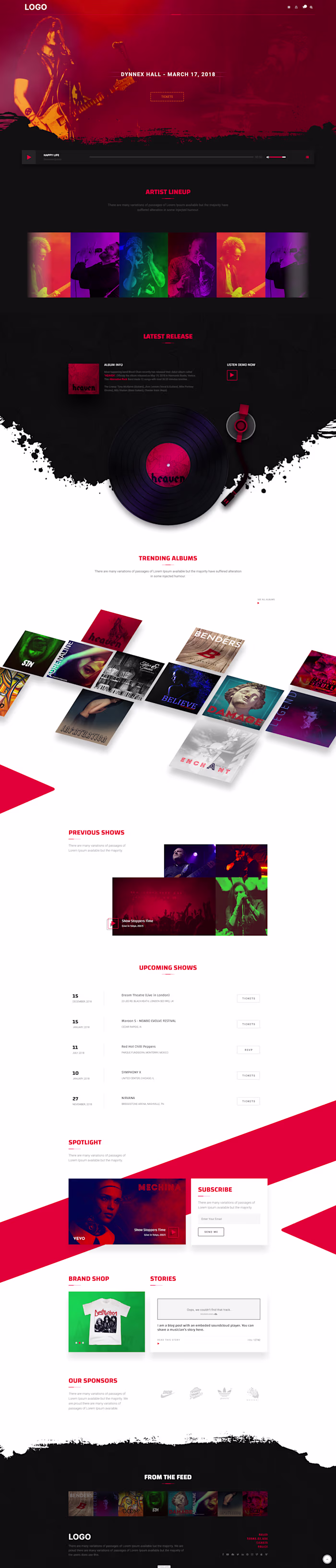 Innovative Website Design Mockup By Tristate Designs