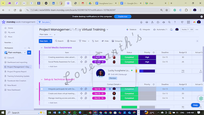 Designed a centralized CRM system