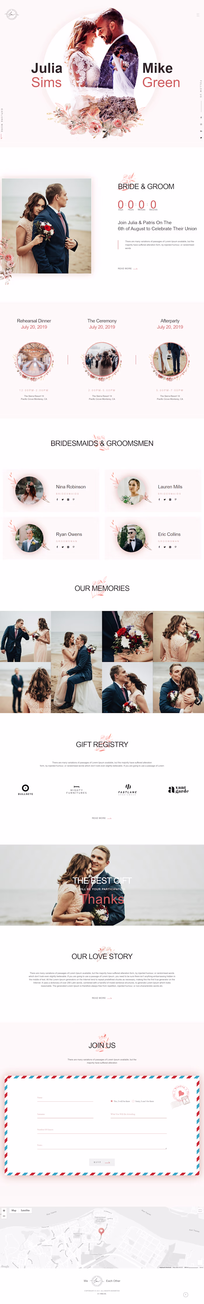 Wedding Website