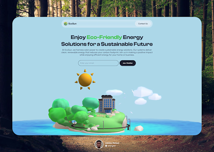 Framer - Solar Website Waitlist Page