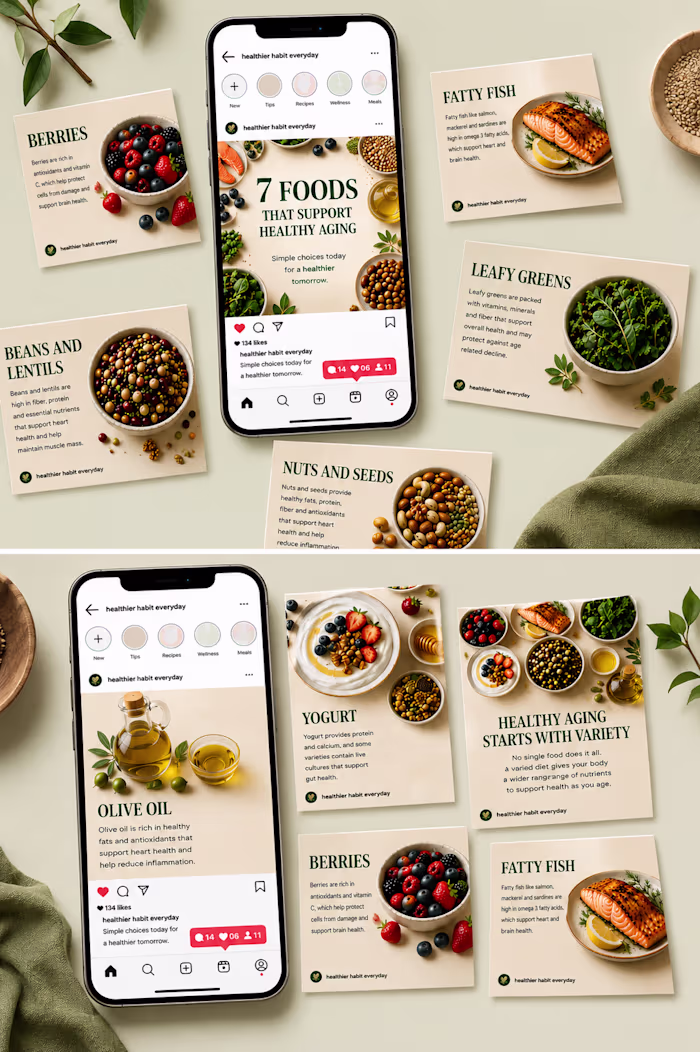 Created a social media design