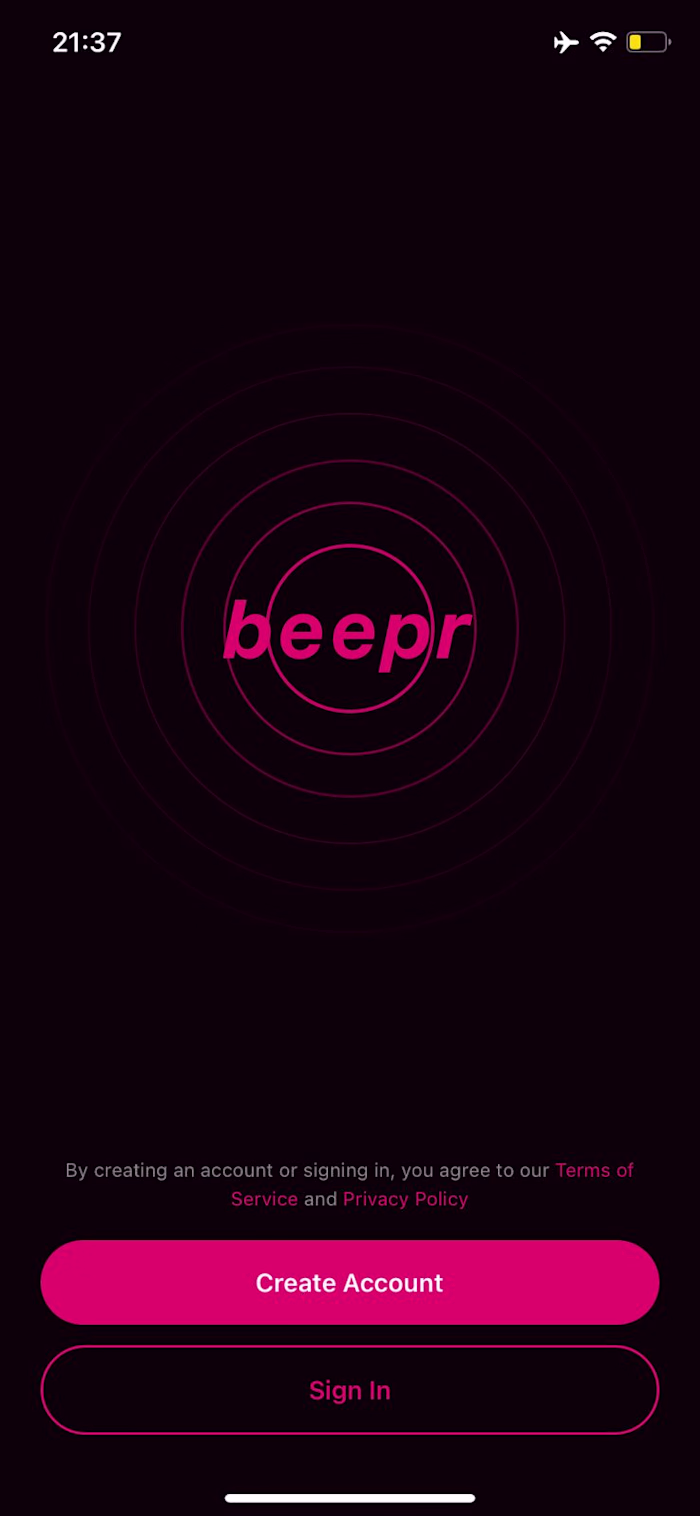 Took Beepr from Capacitor WebView
