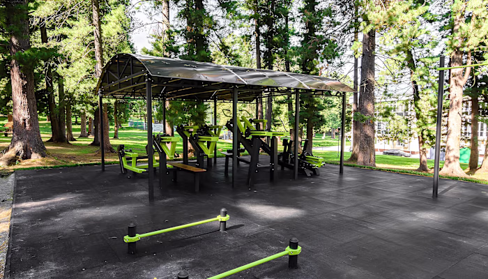 Commercial Website for Outdoor Fitness Equipment