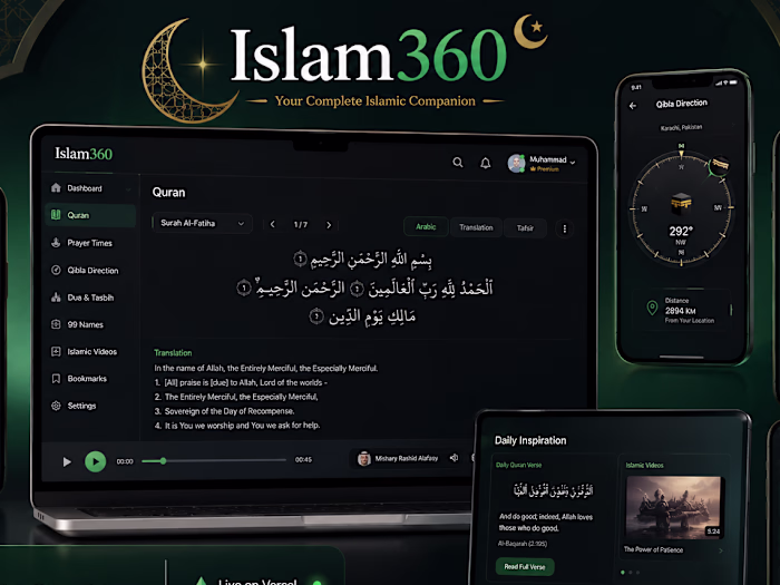 Islam 360 Web Application