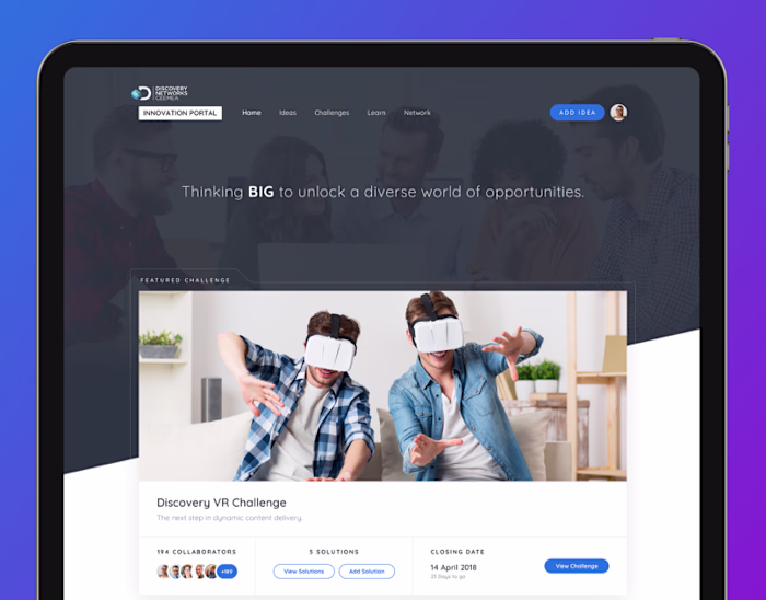 Discovery Innovation Portal