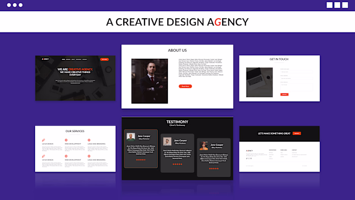 A Creative Design Agency Website