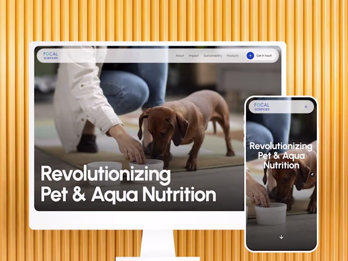 Focal Sciences Website Design and Framer Build