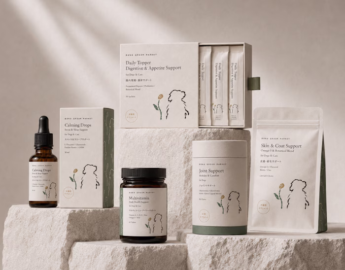 BOND GROOM MARKET — Pet Wellness Branding