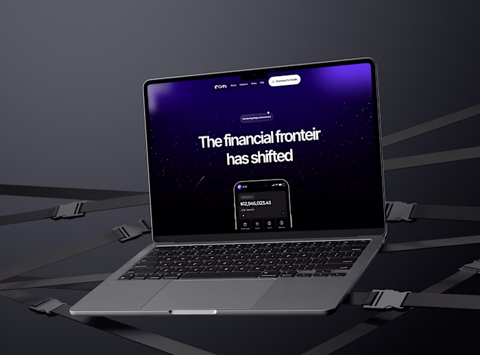 Framer - Web3 app download landing page 