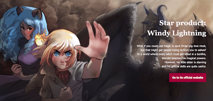 Email Campaign for Japanese Animation Studio Maru Exposito (Windy Lightning)
