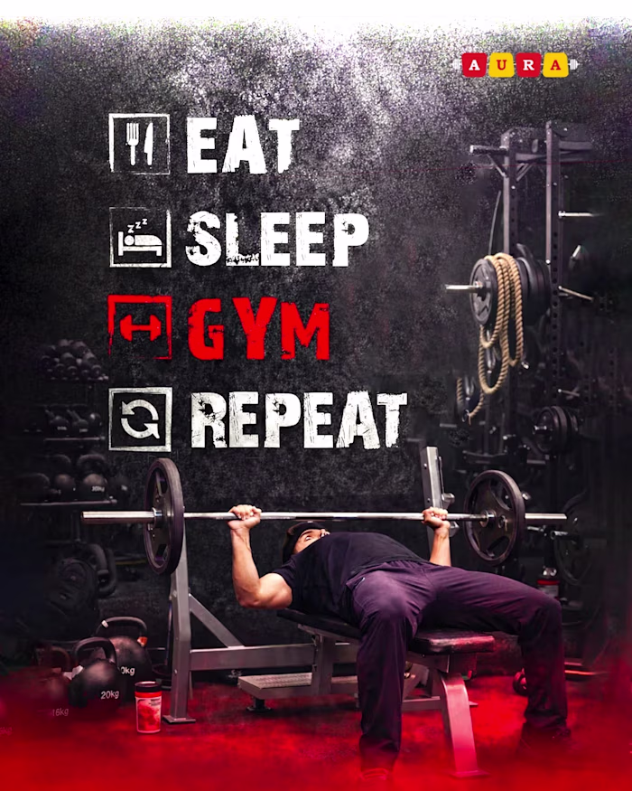 Eat. Sleep. Gym. Repeat.