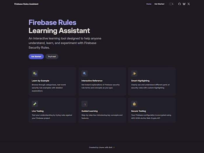 Firebase Rules Learning Assistant