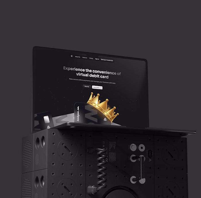 Wellpay - Virtual Card Landing Page