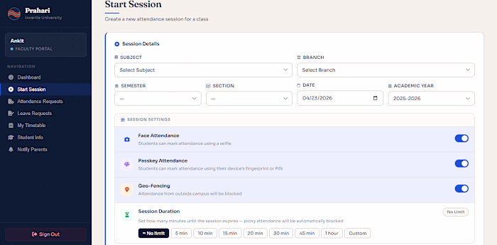 Built complete backend for a