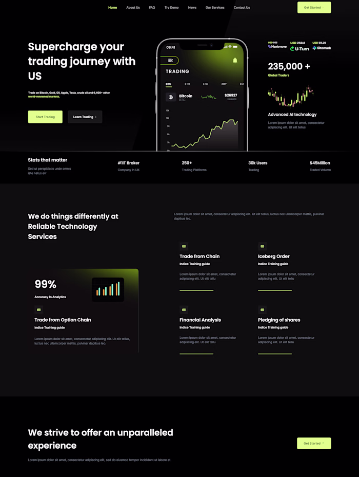 Web Trading