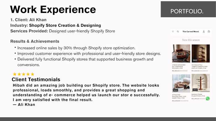 Professional Shopify Store Setup & Design