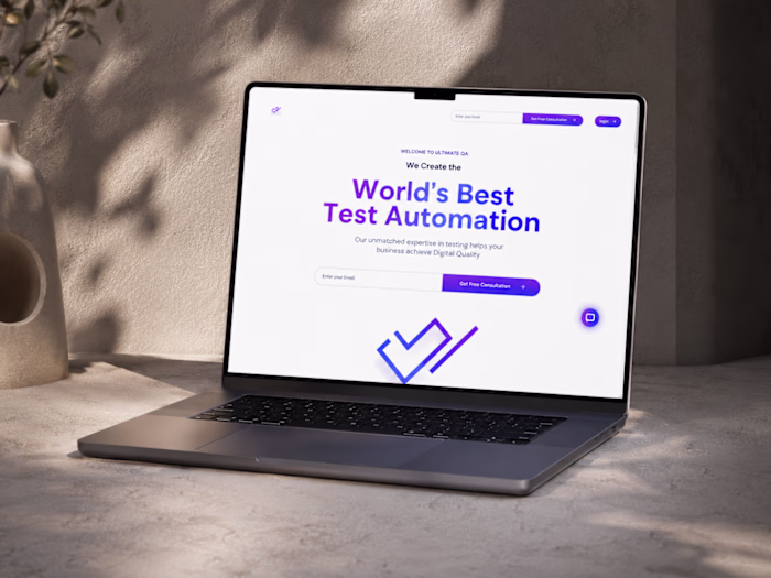 Ultimate QA B2B Platform UI Design