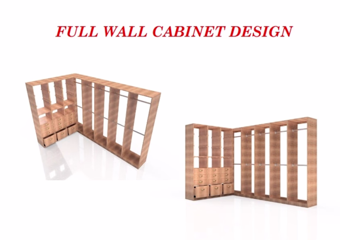 Full Wall Cabinet Plan