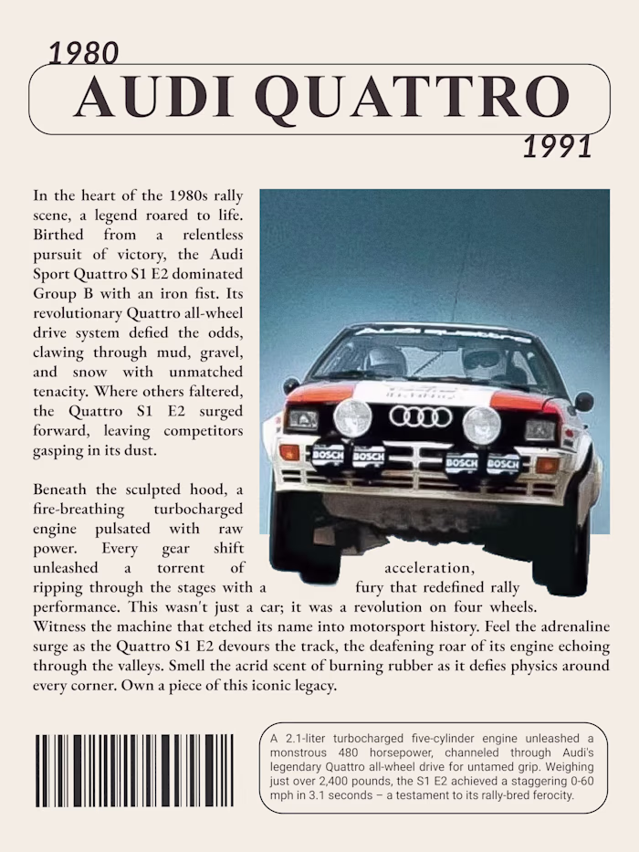 Car posters