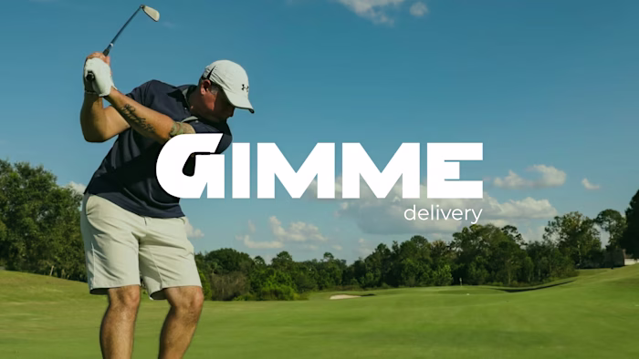 Gimme Delivery Logo & Brand Identity