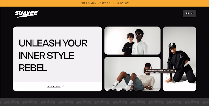 Suavee's Landing Page