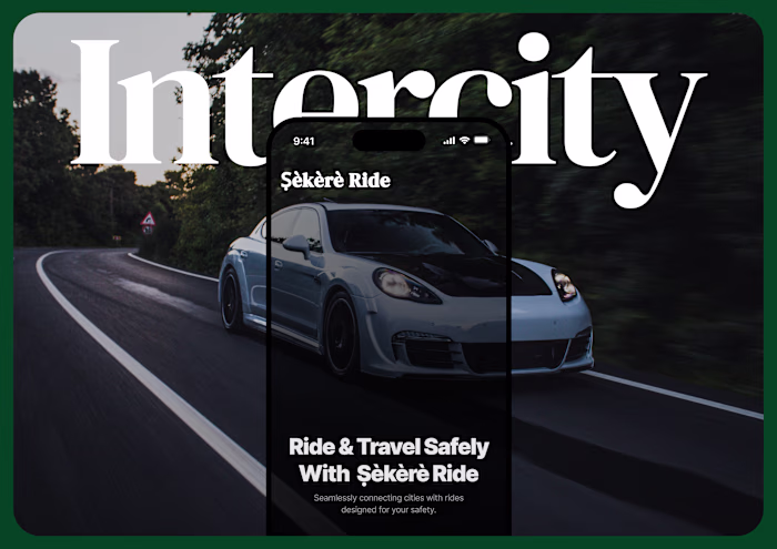 Sekere Ride — a Safe & Flexible Inter-City Ride
