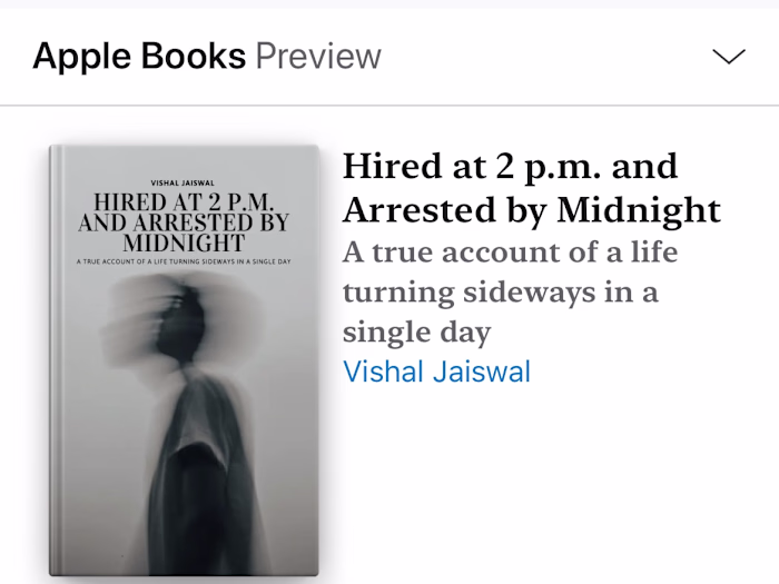 An ordinary day begins with a job offer and ends in a police...