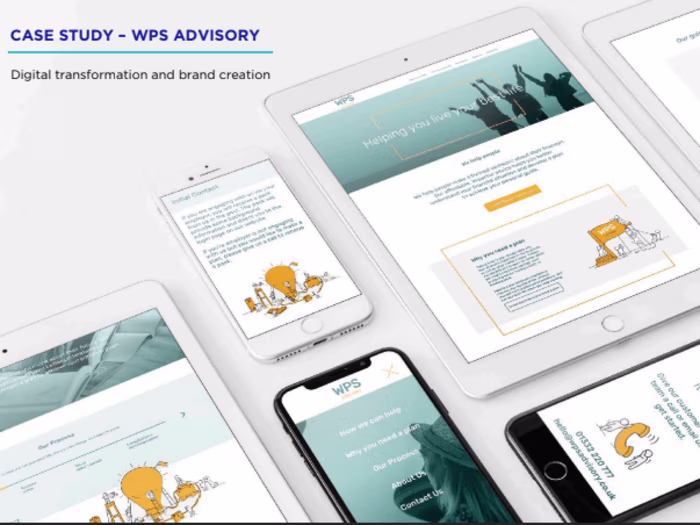New brand, website and online portal for an IFA