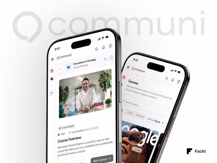 Communi - Mobile Product Design