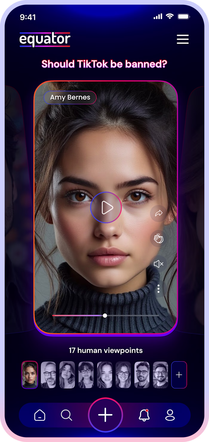 Online discussion platform - Mobile App