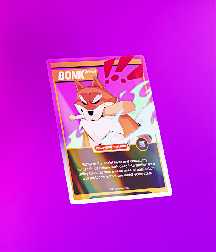 Trading Cards 3D Product Animation
