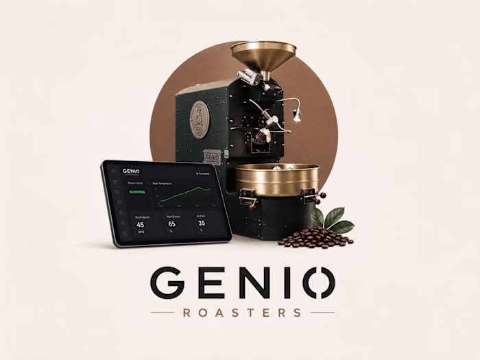 Genio Roasters - NodeRed Dashboard
