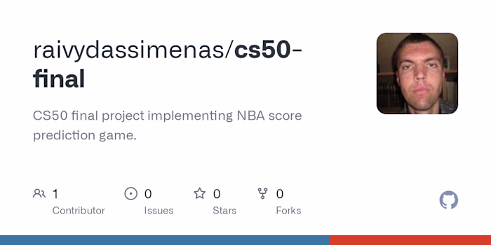 NBA predictions game