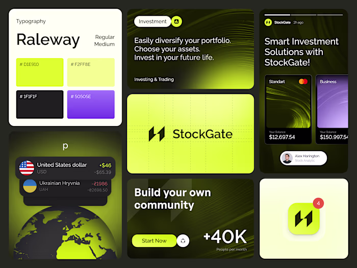 Branding For FinTech / Investment Platforms
