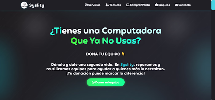 Diseñé y desarrollé esta landing page para este negocio Hoy ...