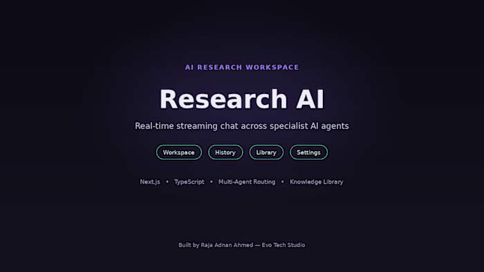 Research AI Dashboard