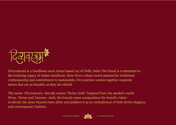 Divyvastram- Brand Design :: Behance