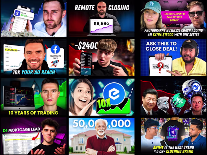 Business/Finance YouTube Thumbnail Design