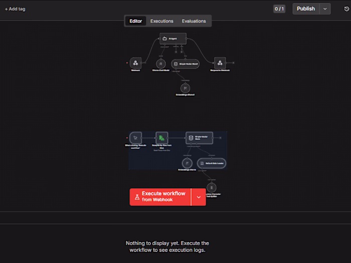 n8n RAG AI Agent with