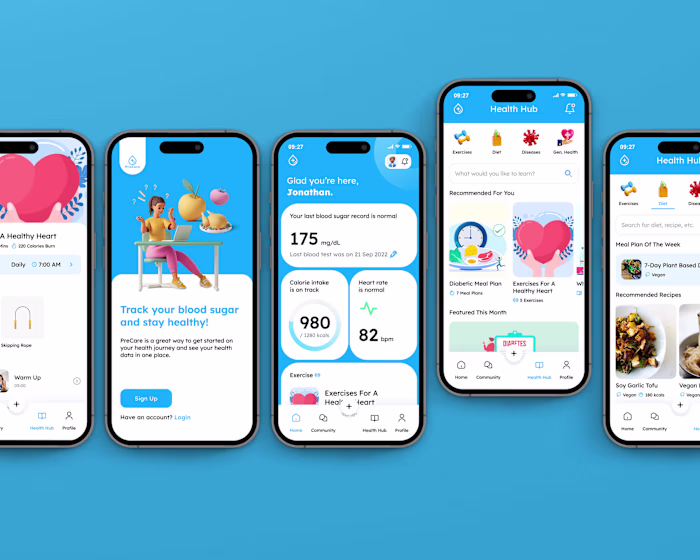 Health Tracker App 🍎