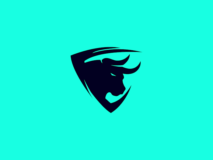 Bull Vector Logo Available For