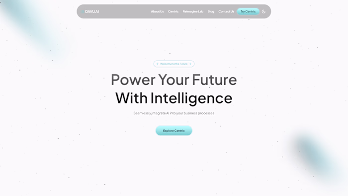 Davu AI Website