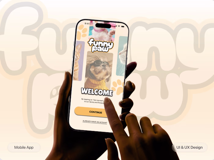 Funny Paw: Product Design & Mobile Development 🐾