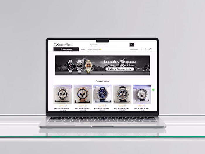GaIaxy PIace E-Commerce Website
